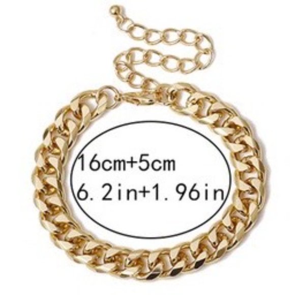 OFF THE CHAIN GOLD BRACELET - Picture 2 of 3